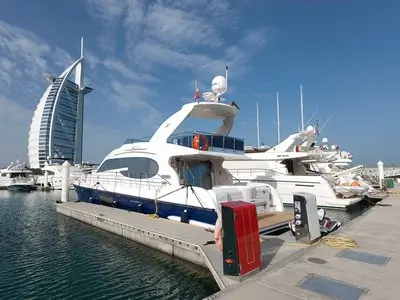 Marina in Canouan, Caribbean — reference example of a luxury yacht marina