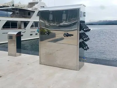Porto Montenegro marina — reference example of a luxury superyacht marina